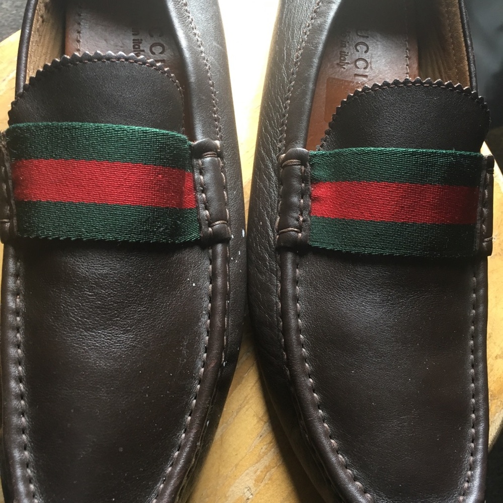 Authentic Gucci loafers size 10 US